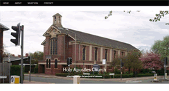Desktop Screenshot of holyapostles.co.uk